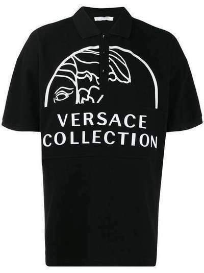 Versace Collection рубашка-поло с логотипом V800898VJ00068