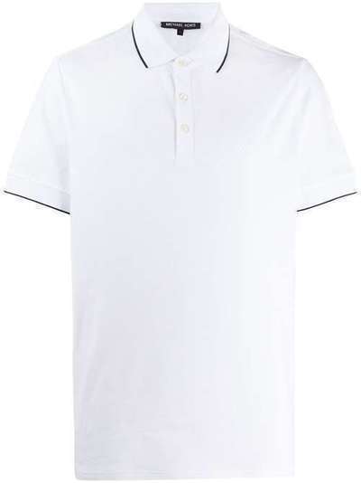 Michael Kors рубашка-поло с контрастной отделкой CS05JA256B