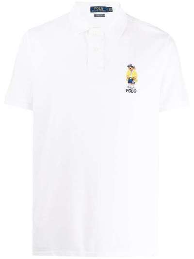 Polo Ralph Lauren рубашка-поло с вышивкой 710792901001