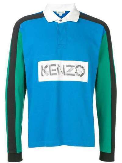Kenzo рубашка-регби с логотипом F955PO1174BD