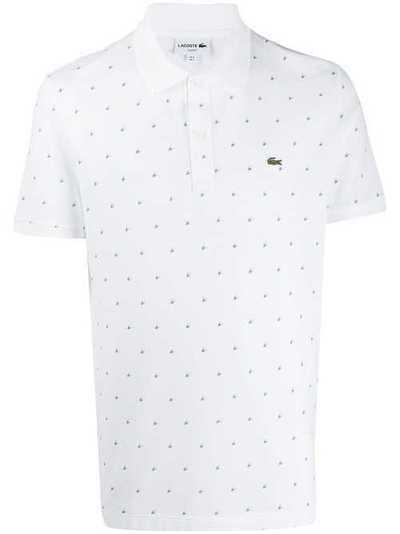 Lacoste рубашка-поло с вышитым логотипом PH8867