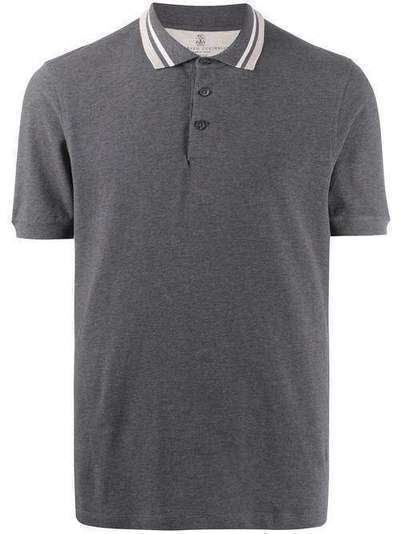 Brunello Cucinelli рубашка-поло с короткими рукавами M0T638327CK949