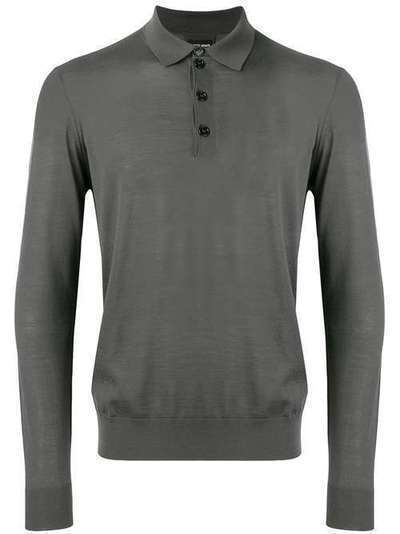 Giorgio Armani классическая рубашка-поло 8NSF03SM01Z