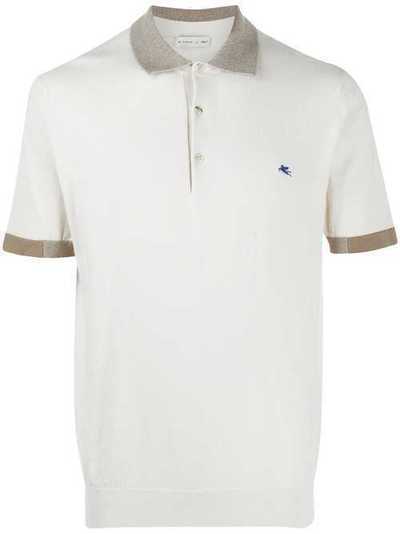 Etro рубашка-поло с логотипом 1M5099180
