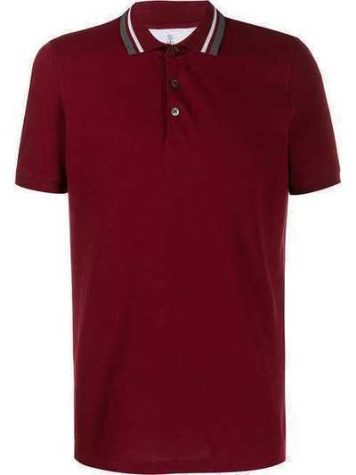 Brunello Cucinelli рубашка-поло с короткими рукавами M0T638327CK187