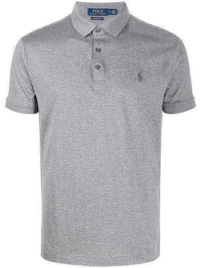 Polo Ralph Lauren рубашка-поло в мелкую точку 710790035