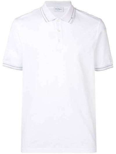 Salvatore Ferragamo футболка-поло с короткими рукавами 697714