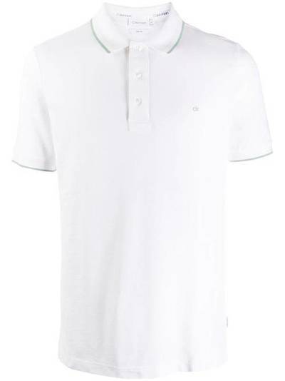Calvin Klein рубашка-поло с вышитым логотипом K10K104915YBS