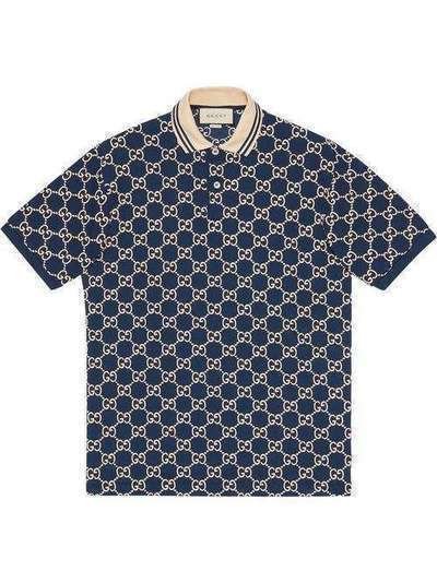 Gucci рубашка-поло с вышивкой GG 598956XJB0U