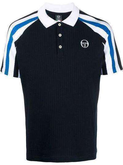 Sergio Tacchini рубашка-поло в рубчик 037569COTTON022