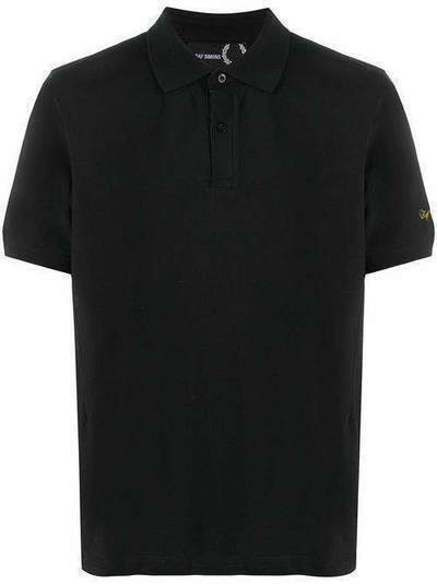 Raf Simons X Fred Perry рубашка поло с вышитым логотипом FPSM812233102