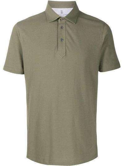Brunello Cucinelli рубашка-поло с короткими рукавами M0T633936C9366