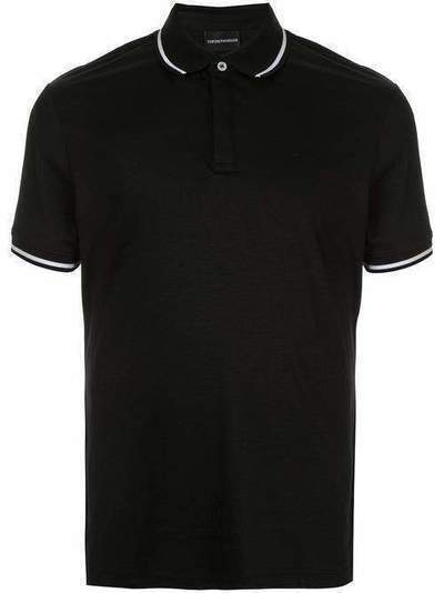 Emporio Armani рубашка-поло кроя слим 3G1F901JSTZ