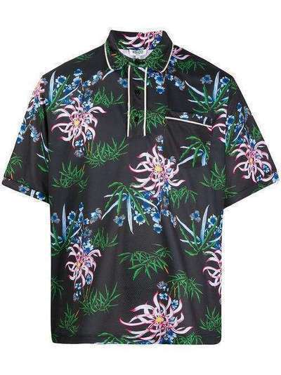Kenzo рубашка-поло Sea Lily FA55PO2124DA