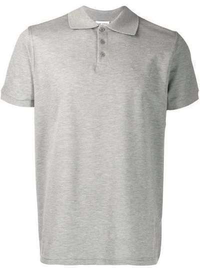 Saint Laurent рубашка-поло с вышитой монограммой 554052YB2OC