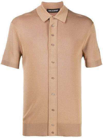 Neil Barrett рубашка-поло с короткими рукавами PBMA898EN604C