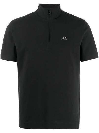 C.P. Company рубашка-поло с высоким воротником 08CMPL069A005263W