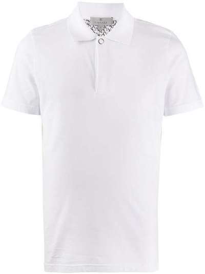 Canali рубашка-поло с короткими рукавами T0582MY00911