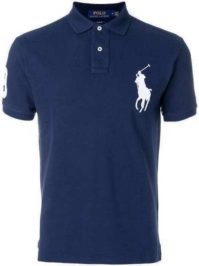 Polo Ralph Lauren футболка-поло с вышивкой Big Pony 710688970004