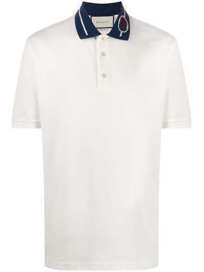 Gucci рубашка-поло с логотипом Interlocking G 598960XJB0X