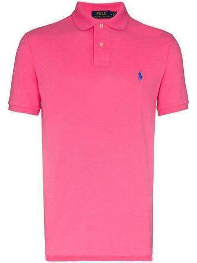 Polo Ralph Lauren рубашка поло с вышитым логотипом 710536856245