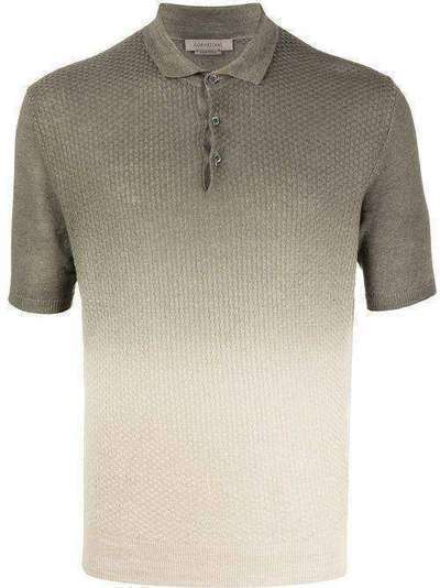 Corneliani рубашка-поло с эффектом градиента 85M5730125198
