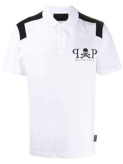 Philipp Plein рубашка-поло с логотипом S20CMTK4240PJO002N