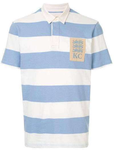 Kent & Curwen рубашка-поло в полоску K39M0ER040