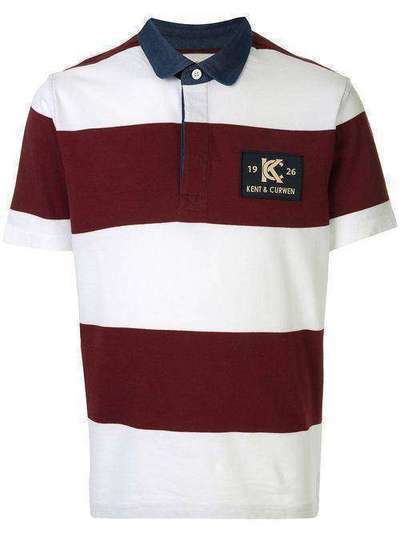 Kent & Curwen рубашка-поло в полоску K39M0TM170