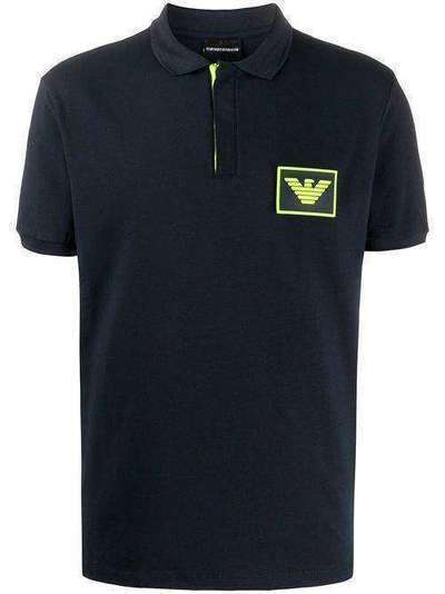 Emporio Armani рубашка-поло с короткими рукавами 3H1F9H1J60Z
