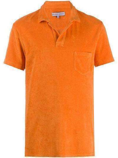 Orlebar Brown рубашка-поло с короткими рукавами 271671