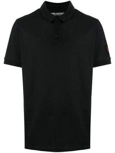Neil Barrett рубашка-поло с логотипом PBJT660BN523S