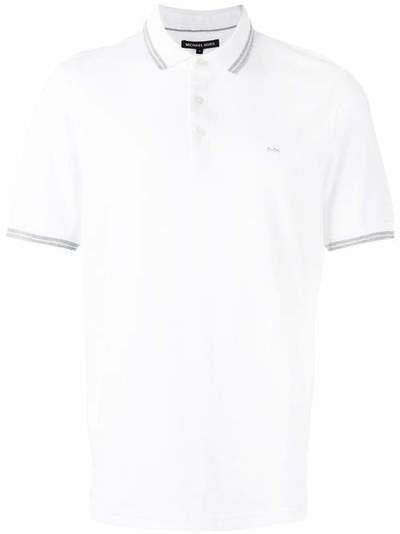Michael Kors футболка-поло с контрастной окантовкой CR65FY220B