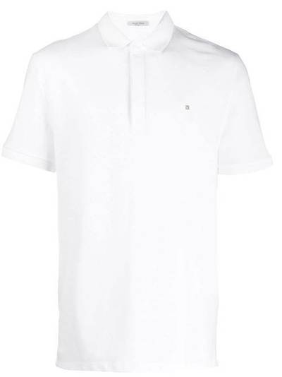 Valentino рубашка-поло с аппликацией Rockstud SV3MH00V3MN