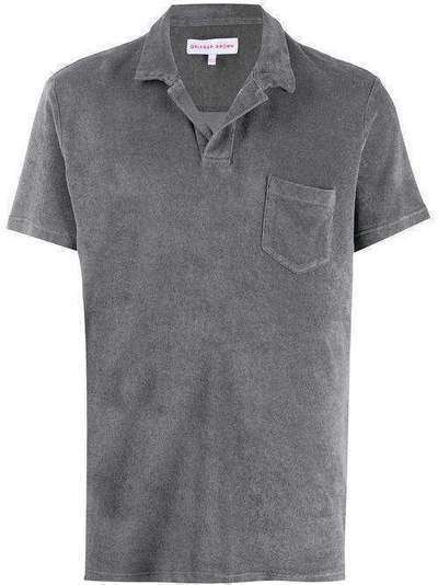 Orlebar Brown рубашка-поло с короткими рукавами 271672
