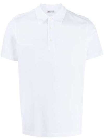Moncler рубашка-поло с заостренным воротником 8A7080084673