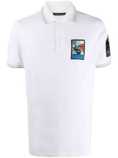 Mr & Mrs Italy рубашка-поло с контрастной нашивкой YTS0032