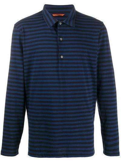 Barena striped long-sleeve polo shirt TSU26642574