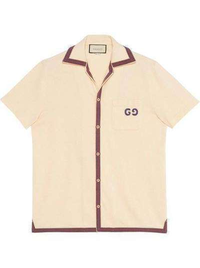 Gucci рубашка с логотипом GG 573259XJA6D