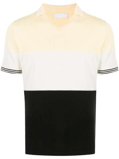 Roberto Collina рубашка поло в стиле колор-блок RC83024