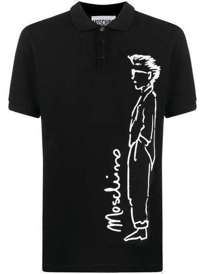 Moschino футболка с принтом Moschino Uomo