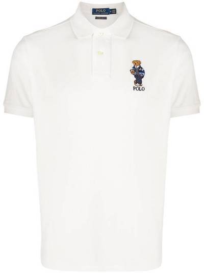 Polo Ralph Lauren рубашка-поло с вышивкой 710782858002