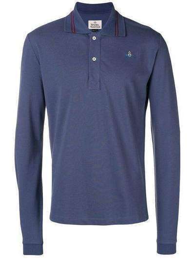 Vivienne Westwood long-sleeved polo shirt S25GL0011S23142