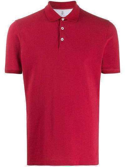 Brunello Cucinelli рубашка-поло узкого кроя M0T638356C9053