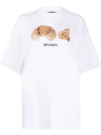 Palm Angels футболка оверсайз с принтом PWAA017S20JER0010260