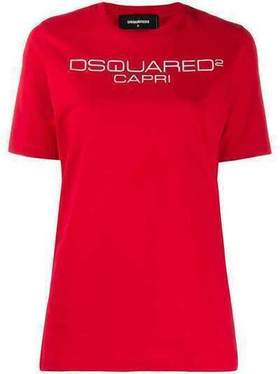 Dsquared2 футболка Capri с принтом S75GD0098S22844