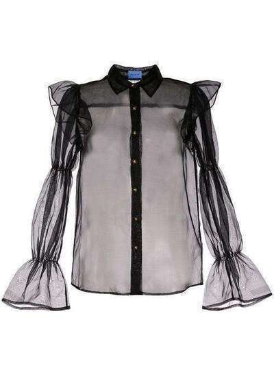 Macgraw полупрозрачная блузка Souffle H011B