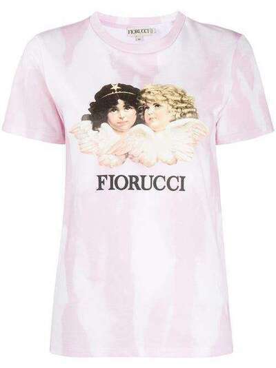 Fiorucci футболка Angels с принтом тай-дай W04TDYE1CPK