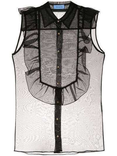Macgraw прозрачная блузка без рукавов Bonnie S026B