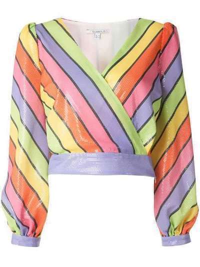 Olivia Rubin блузка Kendall в полоску OR0276